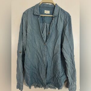 Chambray button up